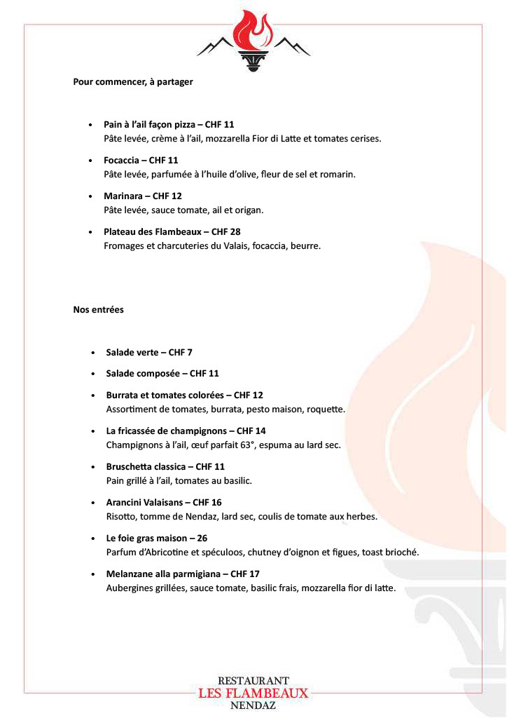 Menu Restaurant Les Flambeaux-6